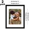 Americanflat 2 Pack of Picture Frames with Mat - Plexiglass Cover